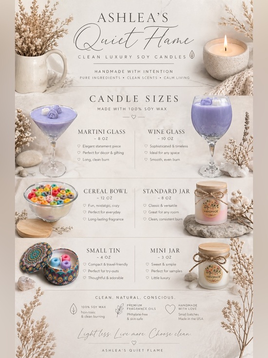 QUIET FLAME Other - 🧜♀️QUIET FLAME HOMEMADE GOODS BY ASHLEA & RONNIE 🧜🏼♀️